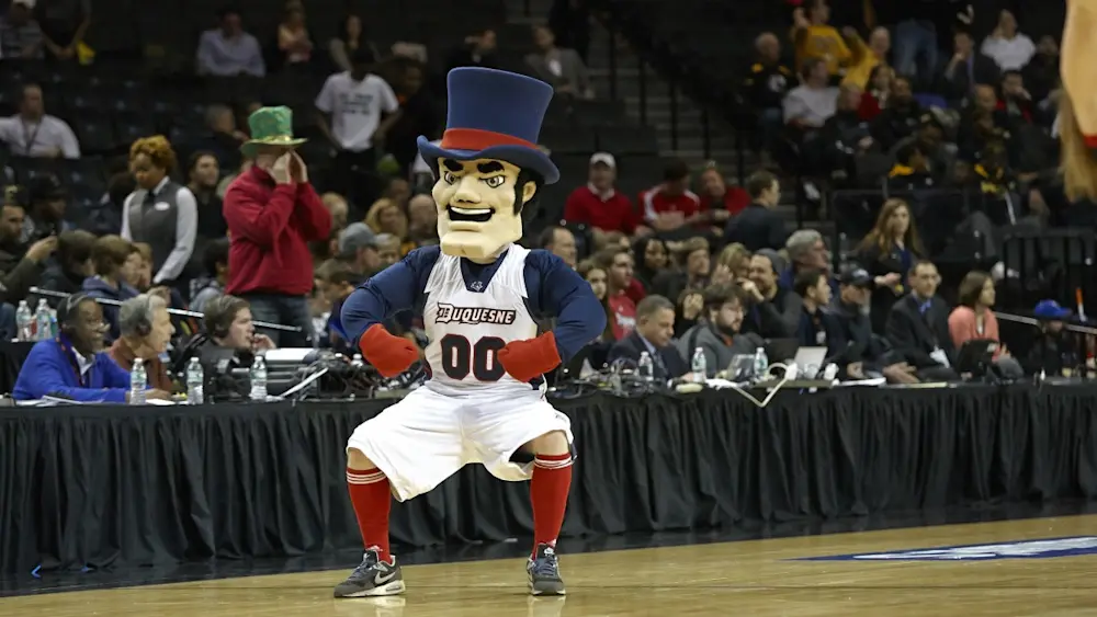 Duquesne Dukes mascot