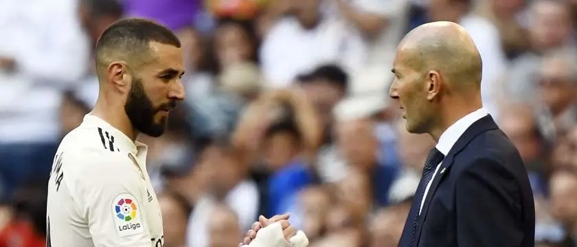 r football liga realmadrid zidanebenzema