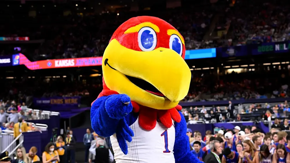 Kansas Jayhawks Basketball Mascot 2