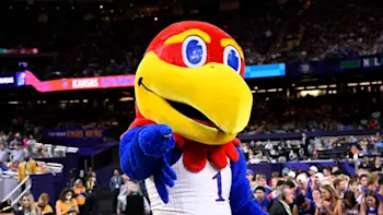 Kansas Jayhawks Basketball Mascot 2