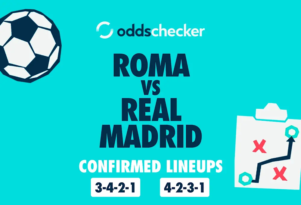Roma vs Real Madrid: Confirmed Lineups & Game Prediction