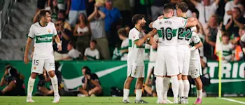 football 2025 laliga elche home goal celebration