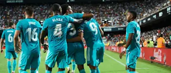 r football laliga2122 realmadrid goalcelebration