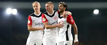 2024 football germany bundesliga eintacht frankfurt goal celebration