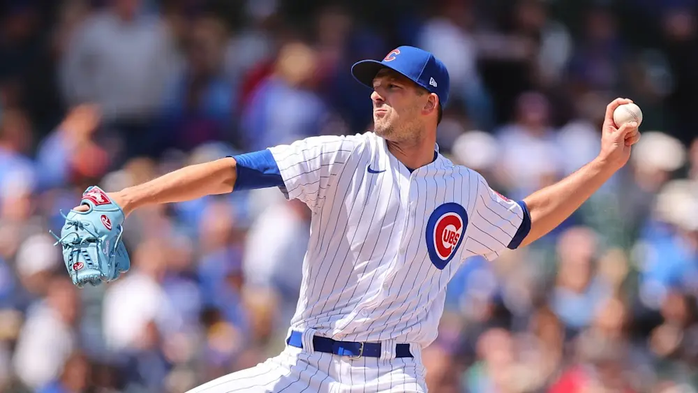 Cubs Drew Smyly White Jersey