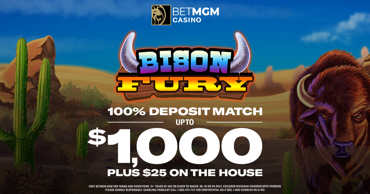 Bison casino bonus