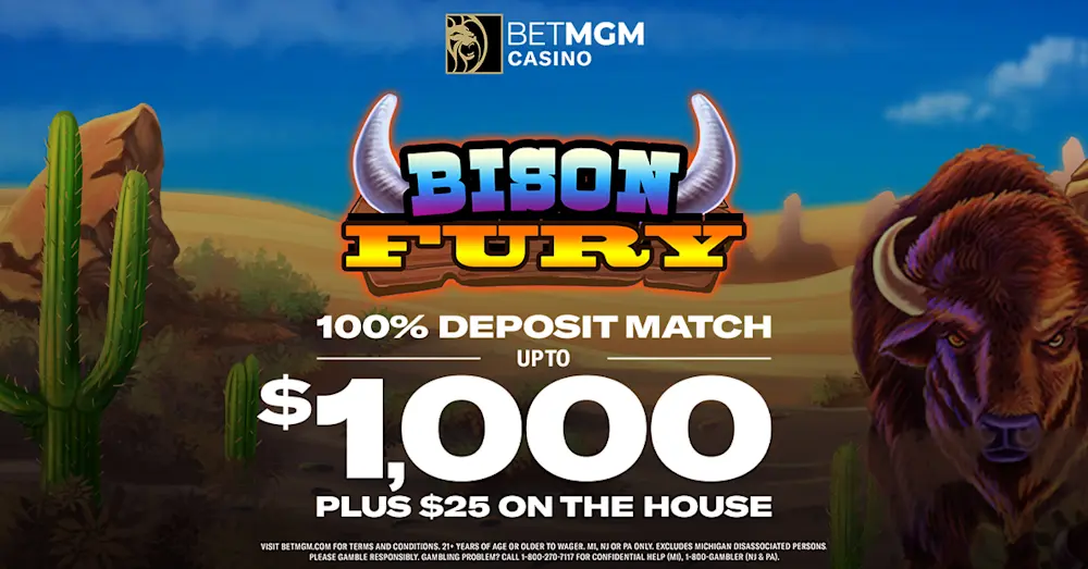 BetMGM Casino Bison Fury