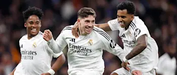 football 2025 spain copa del rey real madrid valverde goal celebration