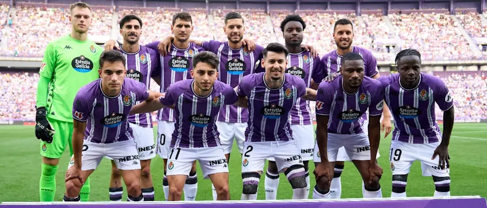 football 2024 spain laliga valladolid team photo
