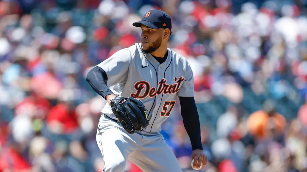 Tigers Eduardo Rodriguez Gray Jersey