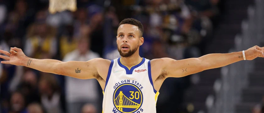 Warriors Steph Curry 3-Point Celebration