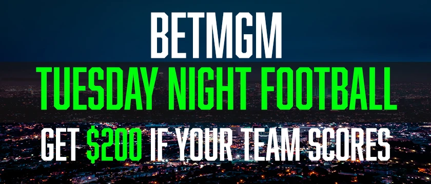 BetMGM tuesday night football