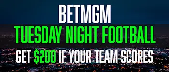 BetMGM tuesday night football
