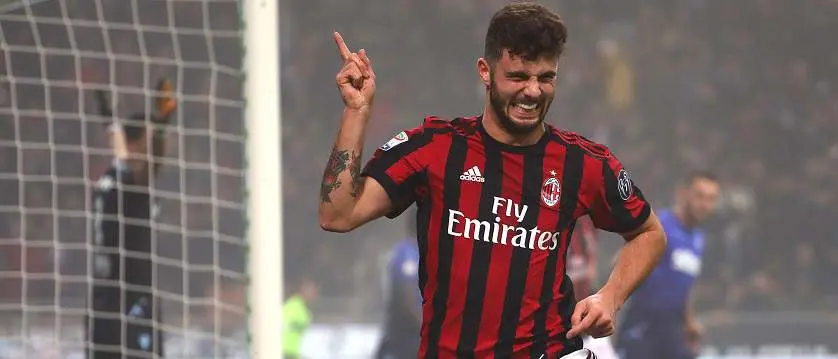 r football seriea milan cutrone new