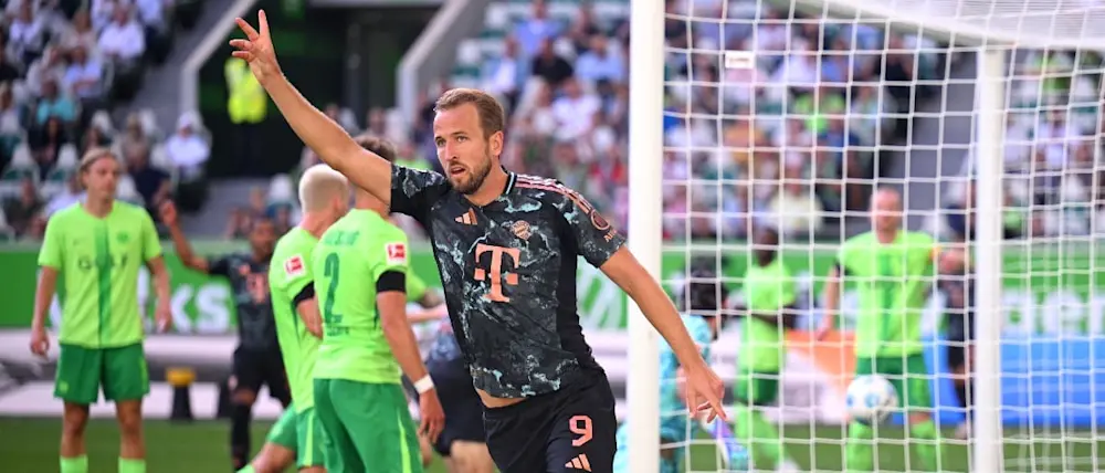 football 2024 bundesliga bayern munich harry kane goal