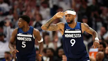 Nickeil Alexander-Walker Anthony Edwards Minnesota Timberwolves 2025
