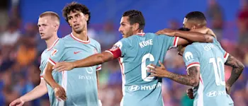 football 2024 laliga atletico madrid celebration preseason