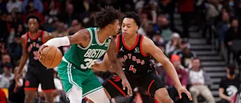 Boston Celtics Marcus Smart vs Toronto Raptors Scottie Barnes