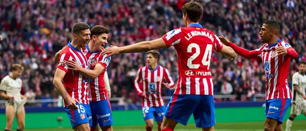 football 2024 spain liga ea sport atletico team goal celebration