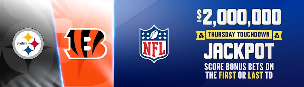 FanDuel TD Jackpot Steelers vs Bengals