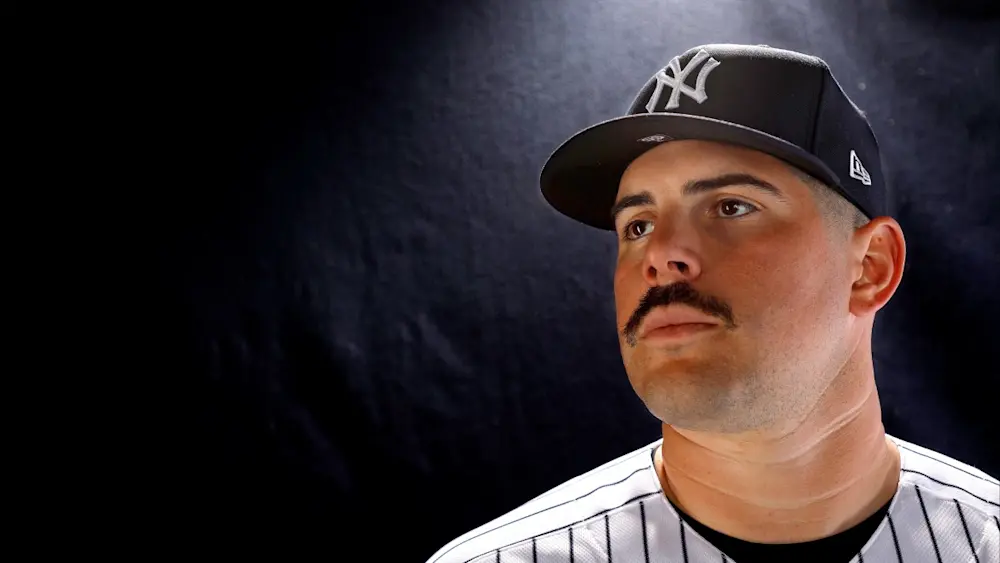 Carlos Rodon Yankees photoshoot