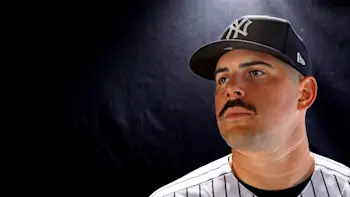 Carlos Rodon Yankees photoshoot