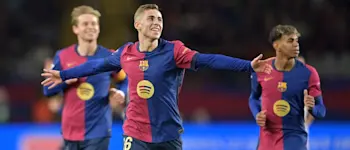 football 2025 spain liga ea sport barcelona fermin goal