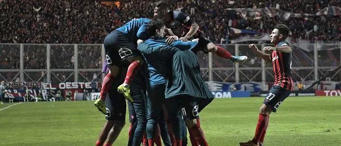 r football argentina sanlorenzo celebrations