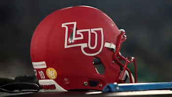 Liberty Flames Football Helmet