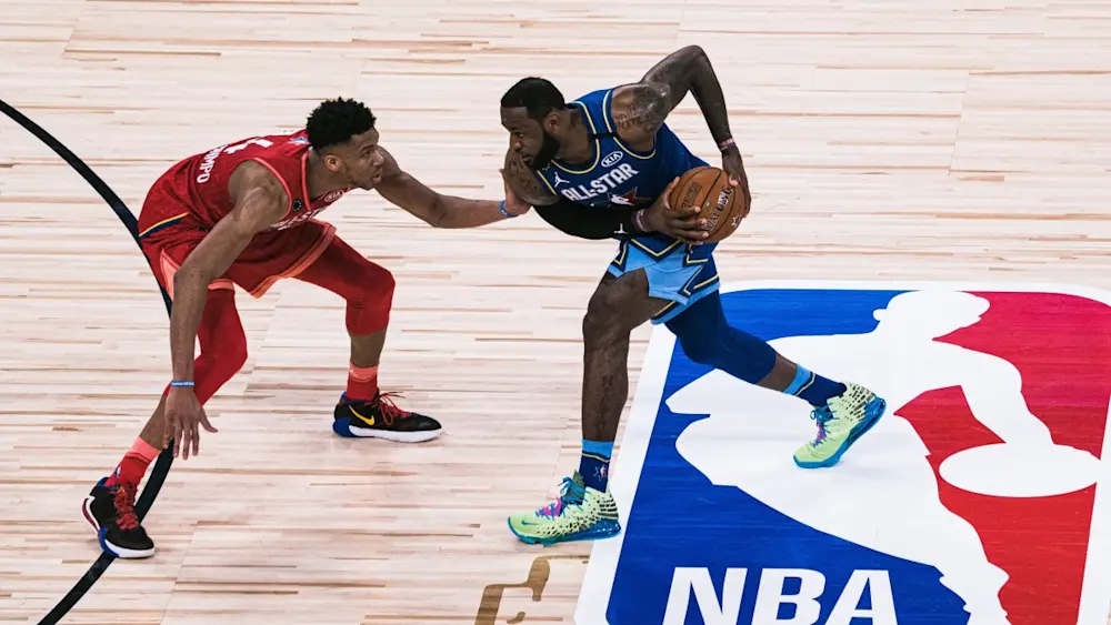 LeBron James vs. Giannis Antetokounmpo All Star game