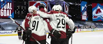 Colorado Avalanche Kadri and MacKinnon