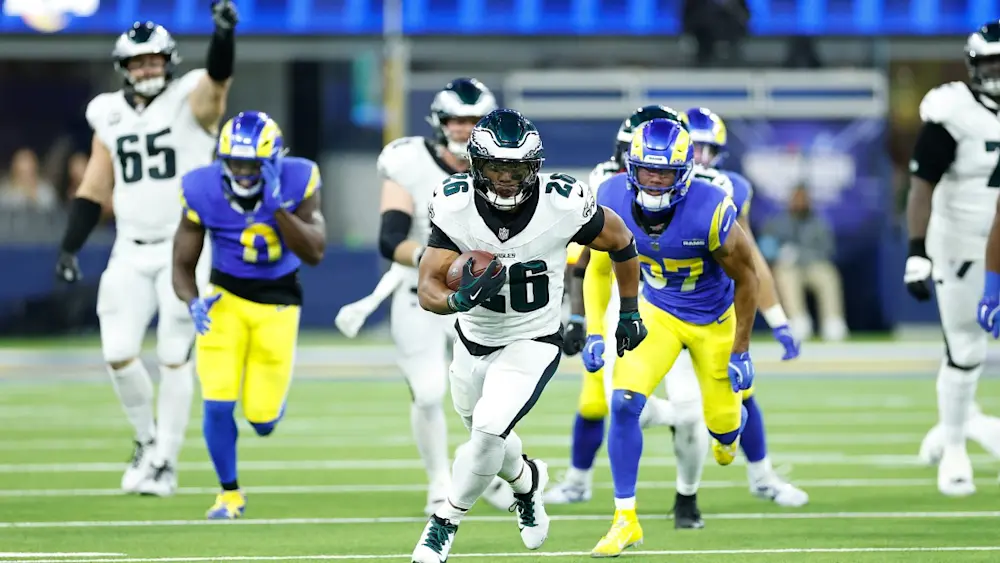 Saquon Barkley Run Against Rams 2024