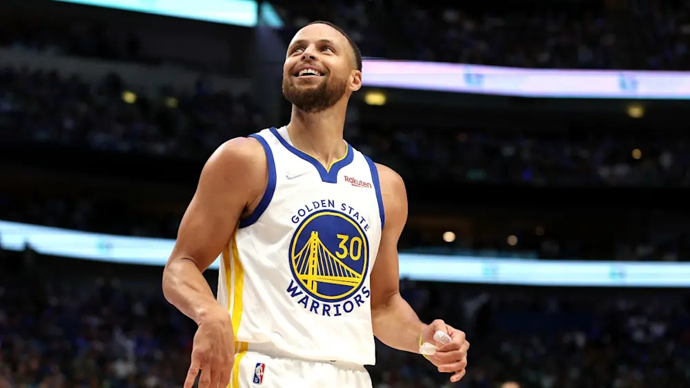 Warriors Steph Curry Smile