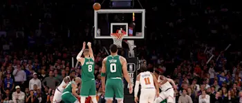 basket 2023 nba boston celtics porzingis free throw