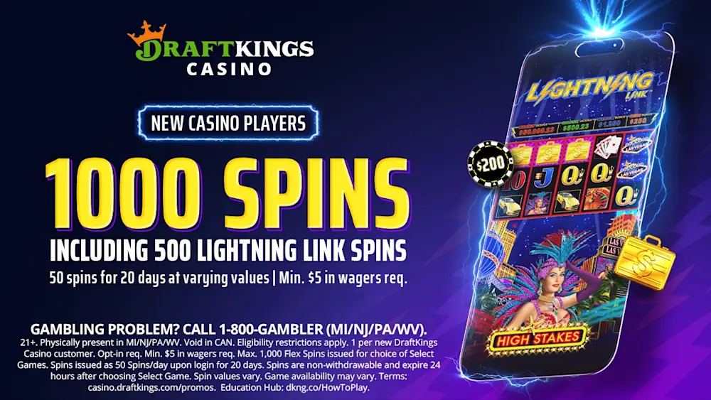 DraftKings Casino Lightning Link