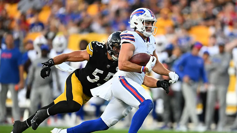 Dawson Knox Bills against Pittsburgh