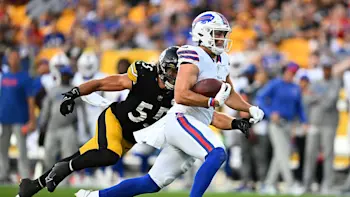 Dawson Knox Bills against Pittsburgh