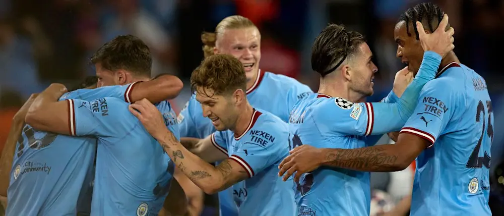 football 2023 champions manchester city goal