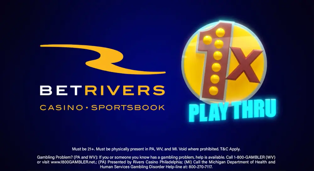 BetRivers Casino 1x Playthrough