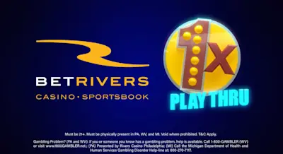 BetRivers Casino 1x Playthrough