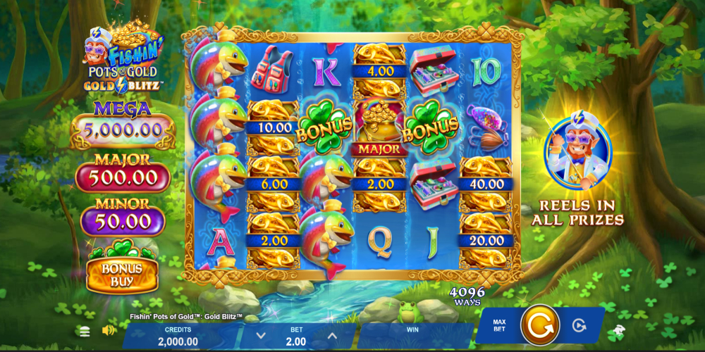 Fishin Pots of Gold: Gold Blitz Slot