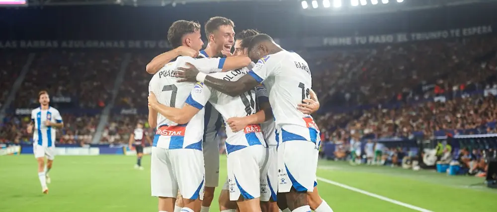 football 2023 espanyol players celebration