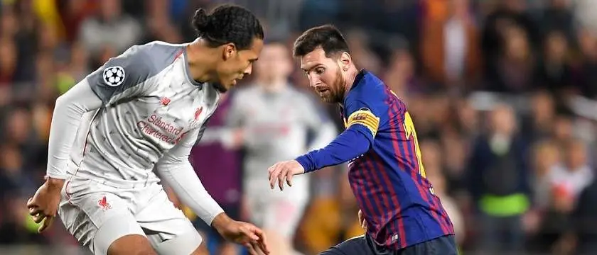 r football barcelona liverpool 2019