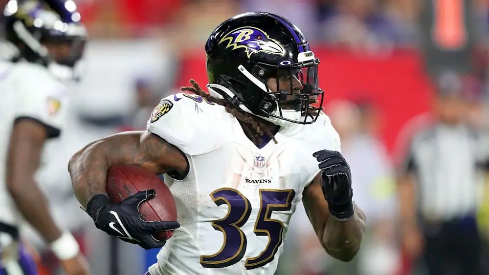 Baltimore Ravens Gus Edwards