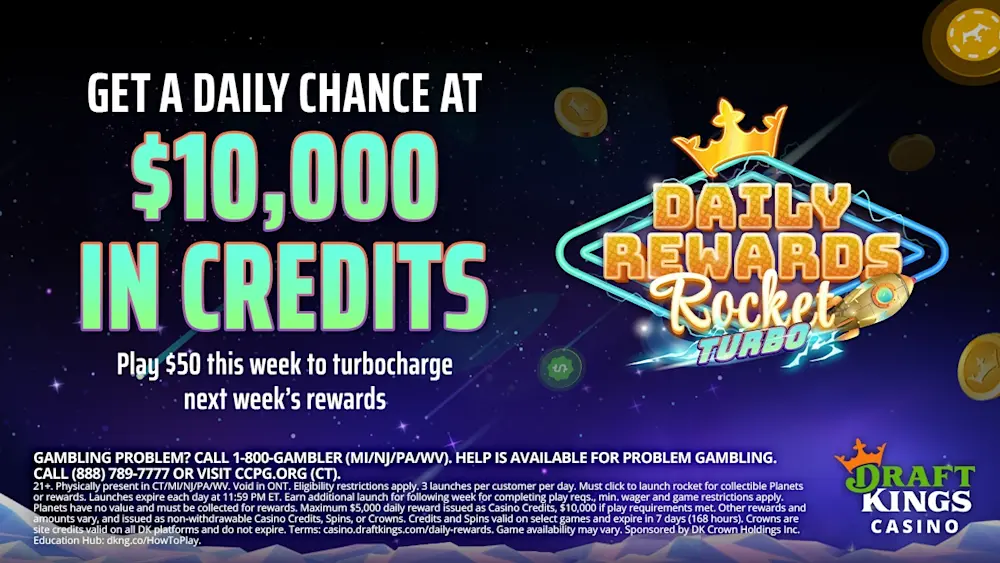 DraftKings Daily Rewards Rocket Turbo