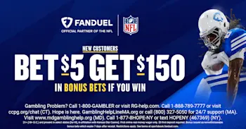FanDuel Bet $5 Get $150 NFL