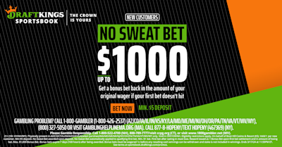 DraftKings no sweat bet