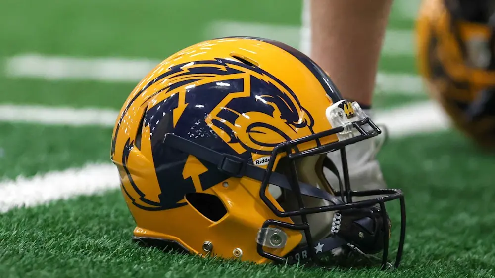 Kent State Golden Flashes helmet