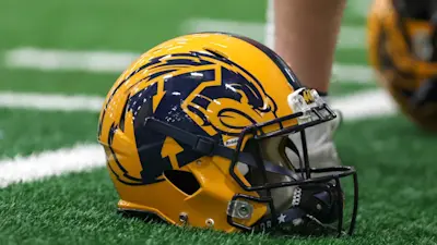 Kent State Golden Flashes helmet