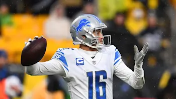 Jared Goff Lions throwing